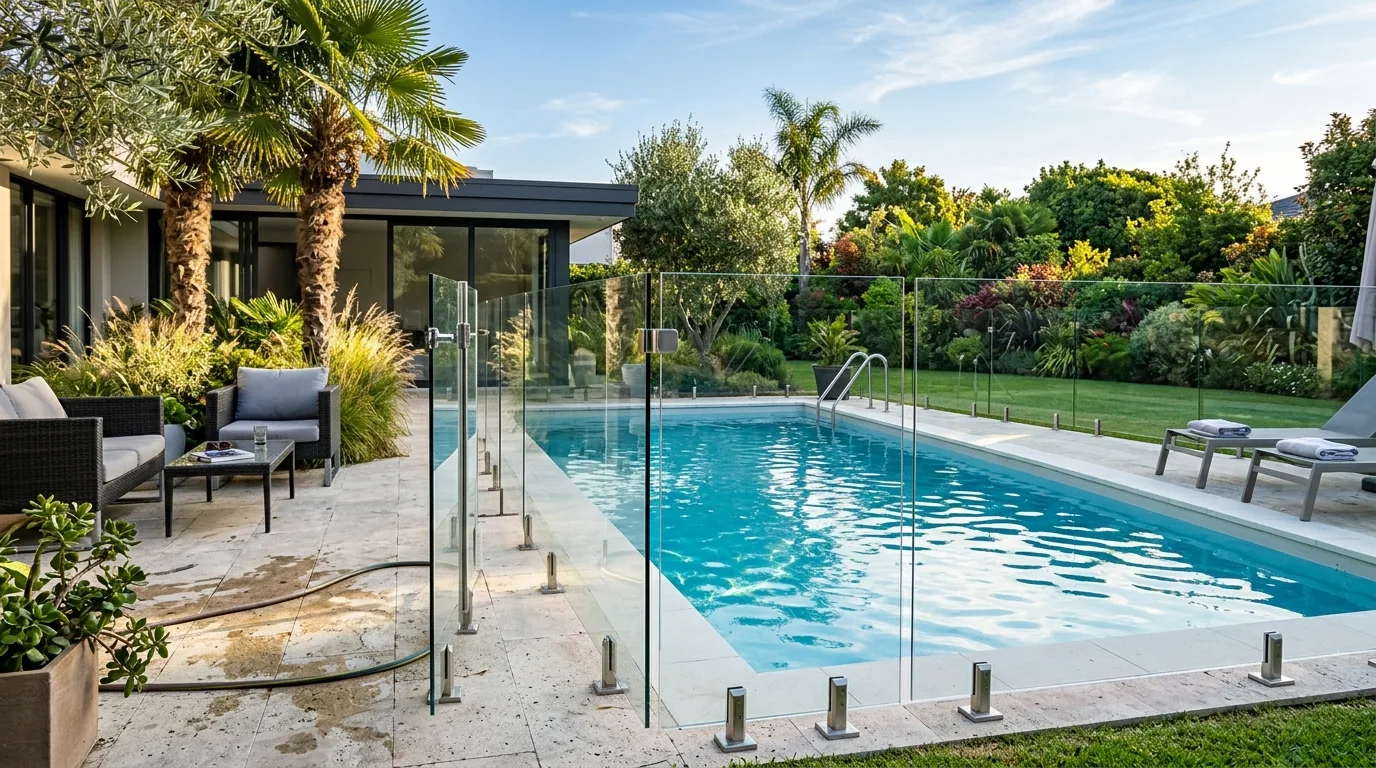 12 Pool Fence Ideas for Safety and Style